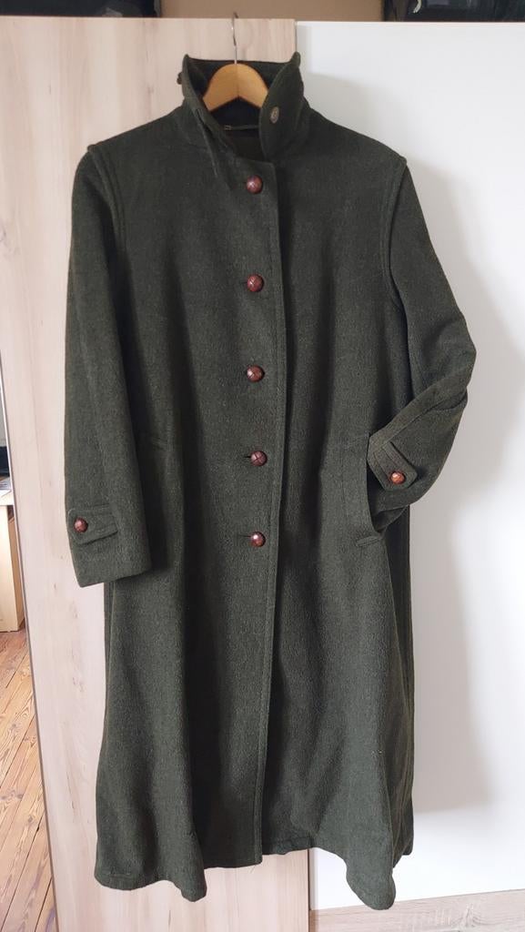 Manteau hiver alpaga et laine, Ophalen of Verzenden, Nieuw, Maat 46 (S) of kleiner, Groen