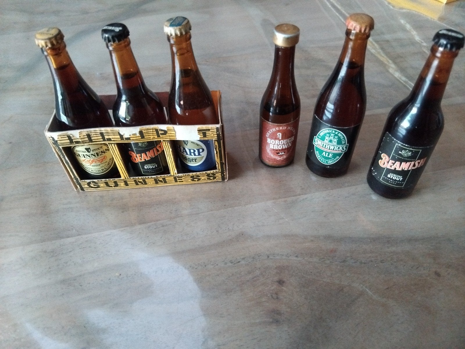 Miniatuur flesjes bier, Verzamelen, Ophalen, Flesje(s)