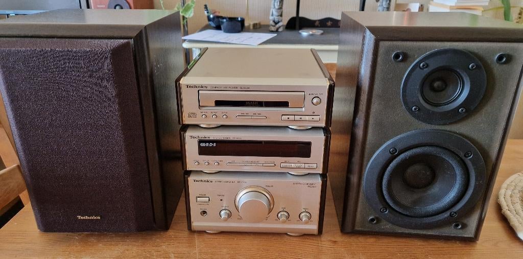 Mini chaîne hi-fi technics hd50, Enlèvement, Comme neuf