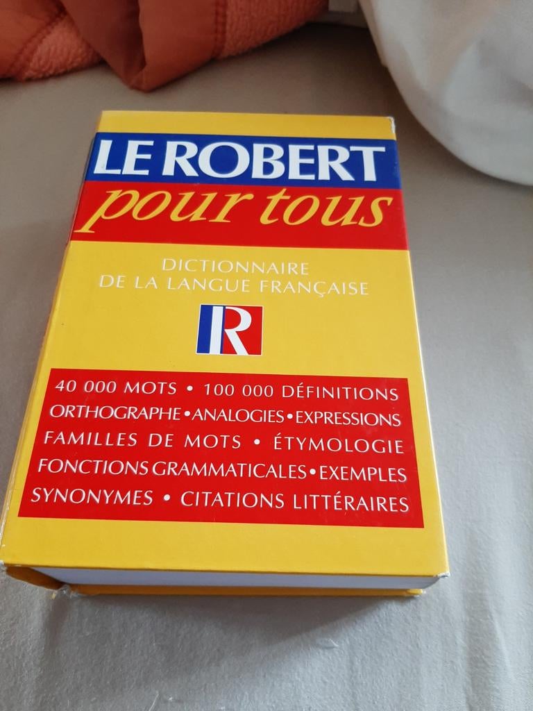 Le petit Robert pour tous, Enlèvement ou Envoi