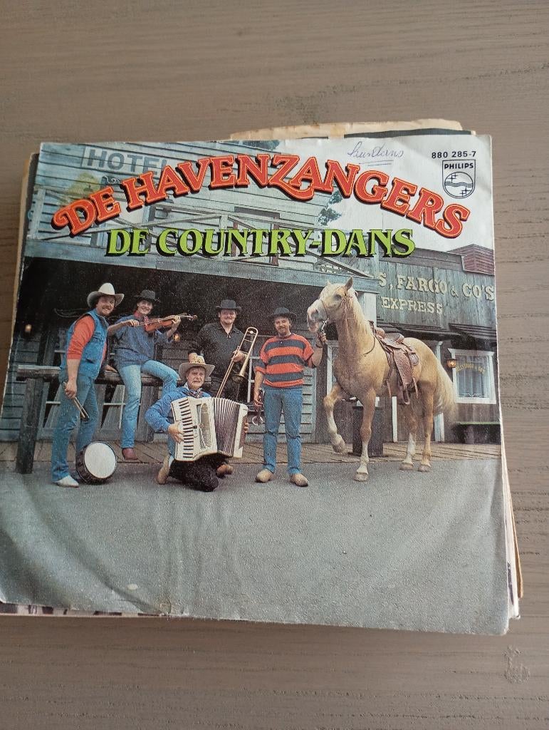 De Havenzangers - De countrydans, Gebruikt, 7 inch, Ophalen of Verzenden, Nederlandstalig