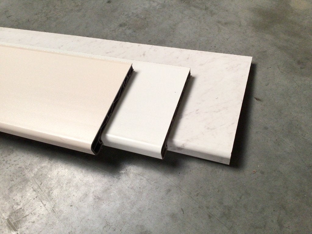 Rebords de fenêtre en PVC, Enlèvement, Neuf, Synthétique, Châssis de fenêtre