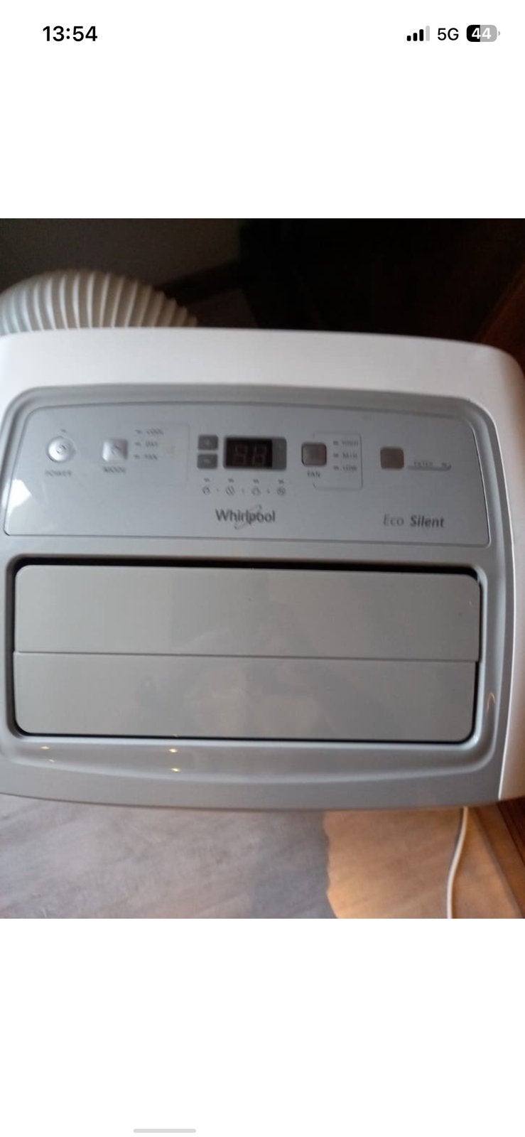 Whirlpool mobile airco, Ophalen, Zo goed als nieuw