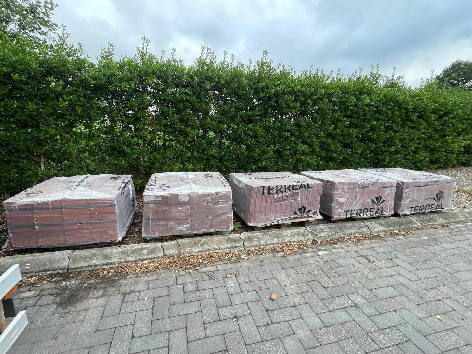 Tegelpannen koramic plate origine kleur terroir d’antan, Ophalen, Nieuw, 15 m² of meer, Dakpannen