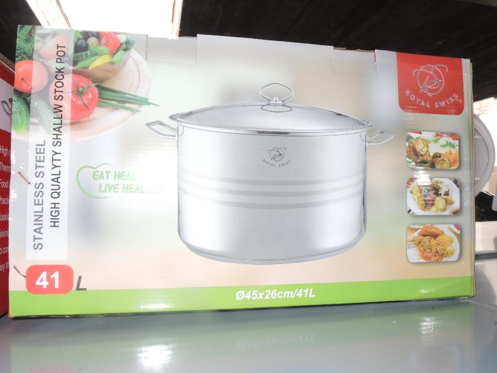 Kookpan 41 liter nieuw!, Huis en Inrichting, Keuken | Potten en Pannen, Inox, Qw, Nieuw, Ophalen of Verzenden