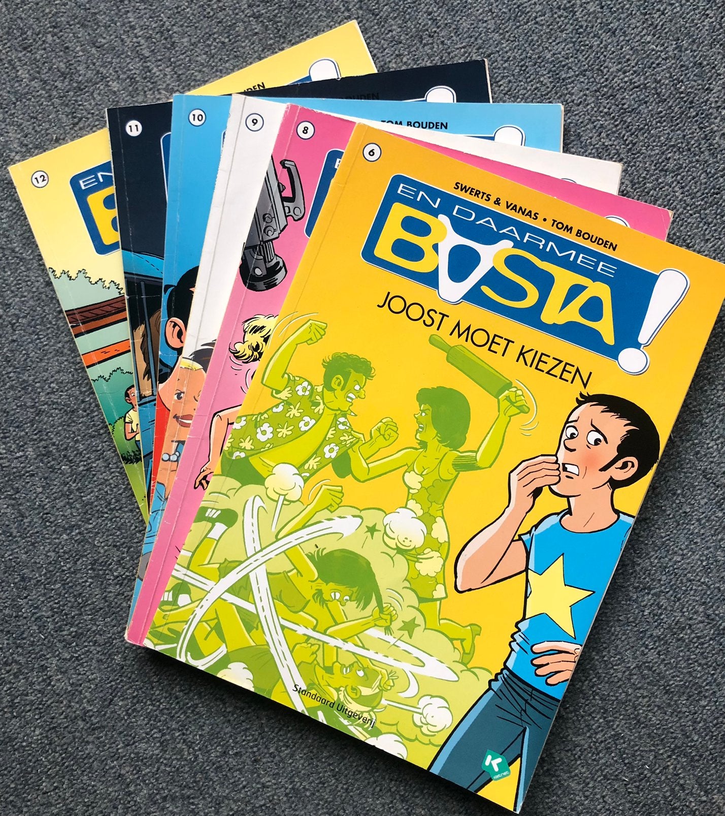 Strips Basta!, Ophalen of Verzenden, Zo goed als nieuw