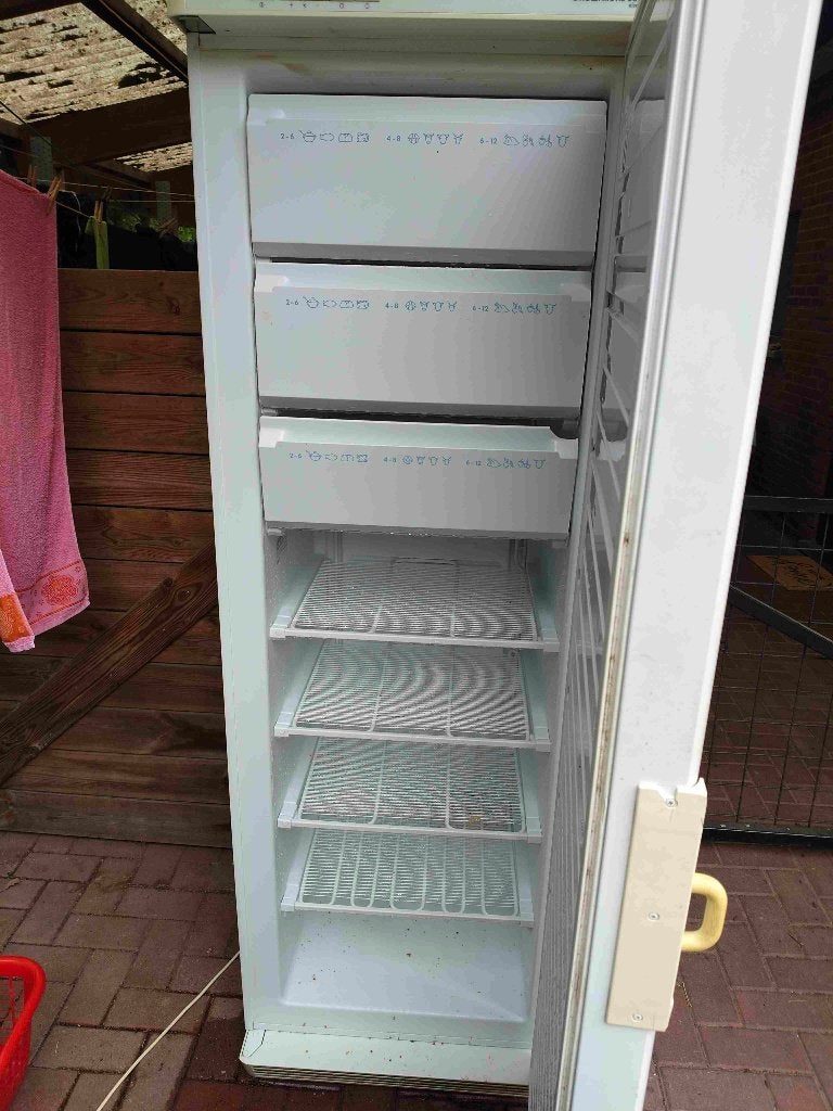 Diepvries, Elektronische apparatuur, Vriezers en Diepvrieskisten, Gebruikt, 160 cm of meer, Ophalen, Vrieskast