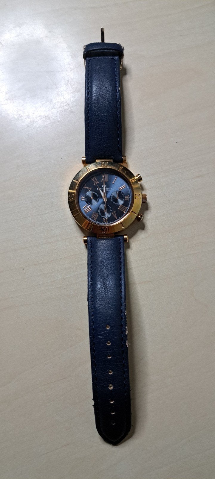 Horloge daniel klein, Handtassen en Accessoires, Horloges | Dames, Overige merken, Staal, Polshorloge, Ophalen of Verzenden