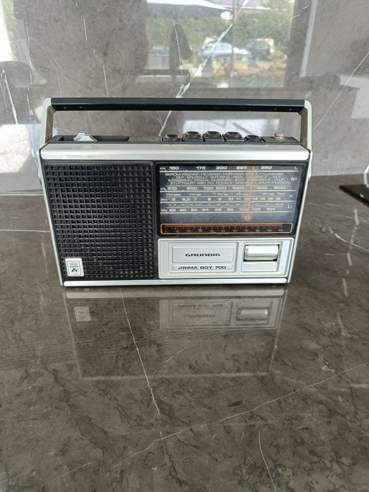 Grundig Prima boy 700, Ophalen of Verzenden, Niet werkend, Radio