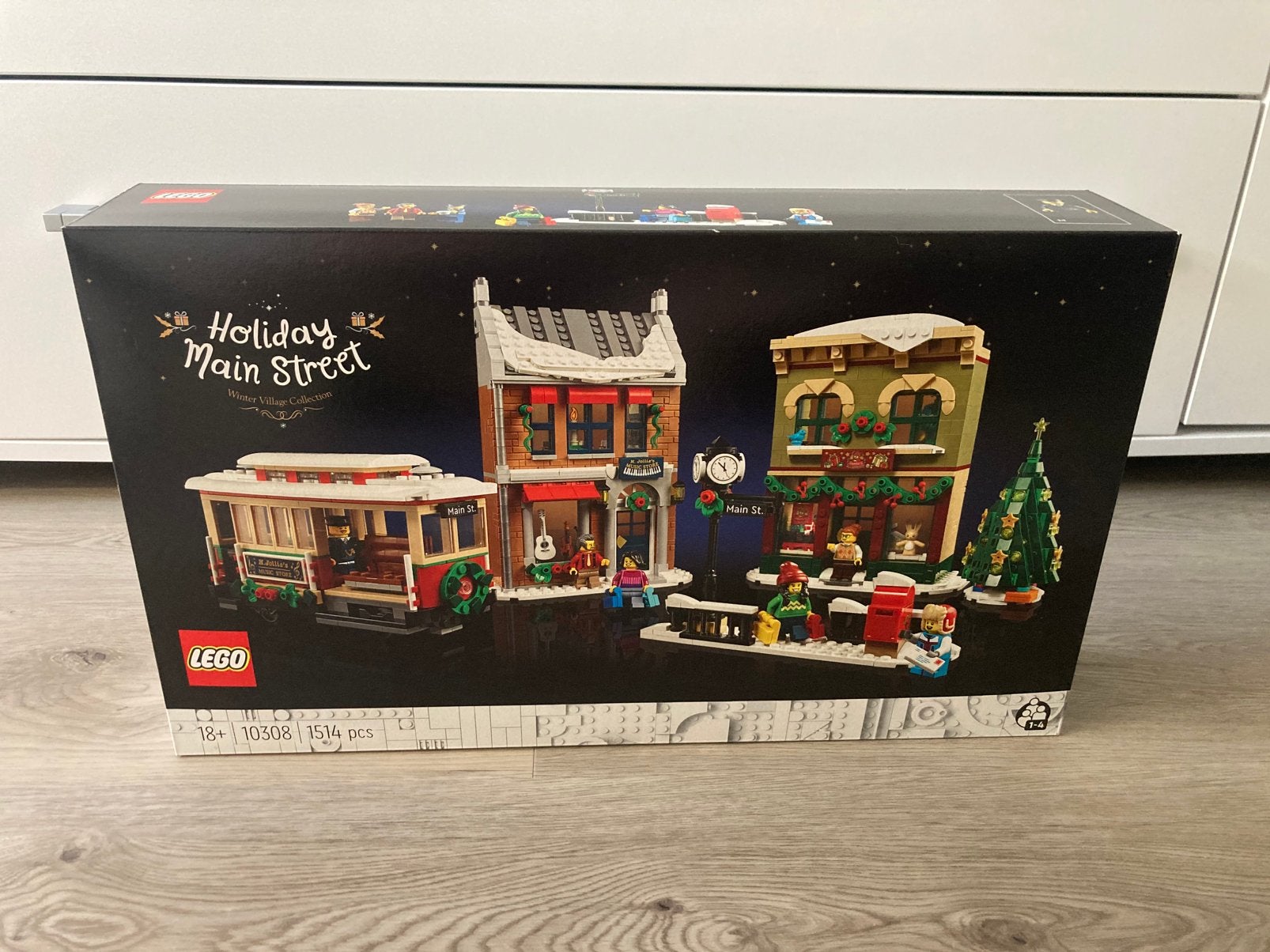 Lego 10308 Holiday Main Street, Lego, Nieuw, Ophalen of Verzenden, Compleet