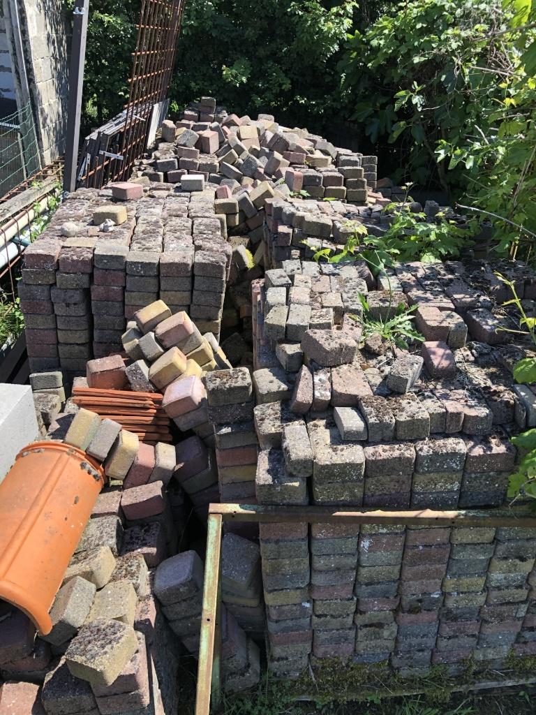 Klinkers, Tuin en Terras, Tegels en Klinkers, Ophalen, Gebruikt, 10 m² of meer, Klinkers