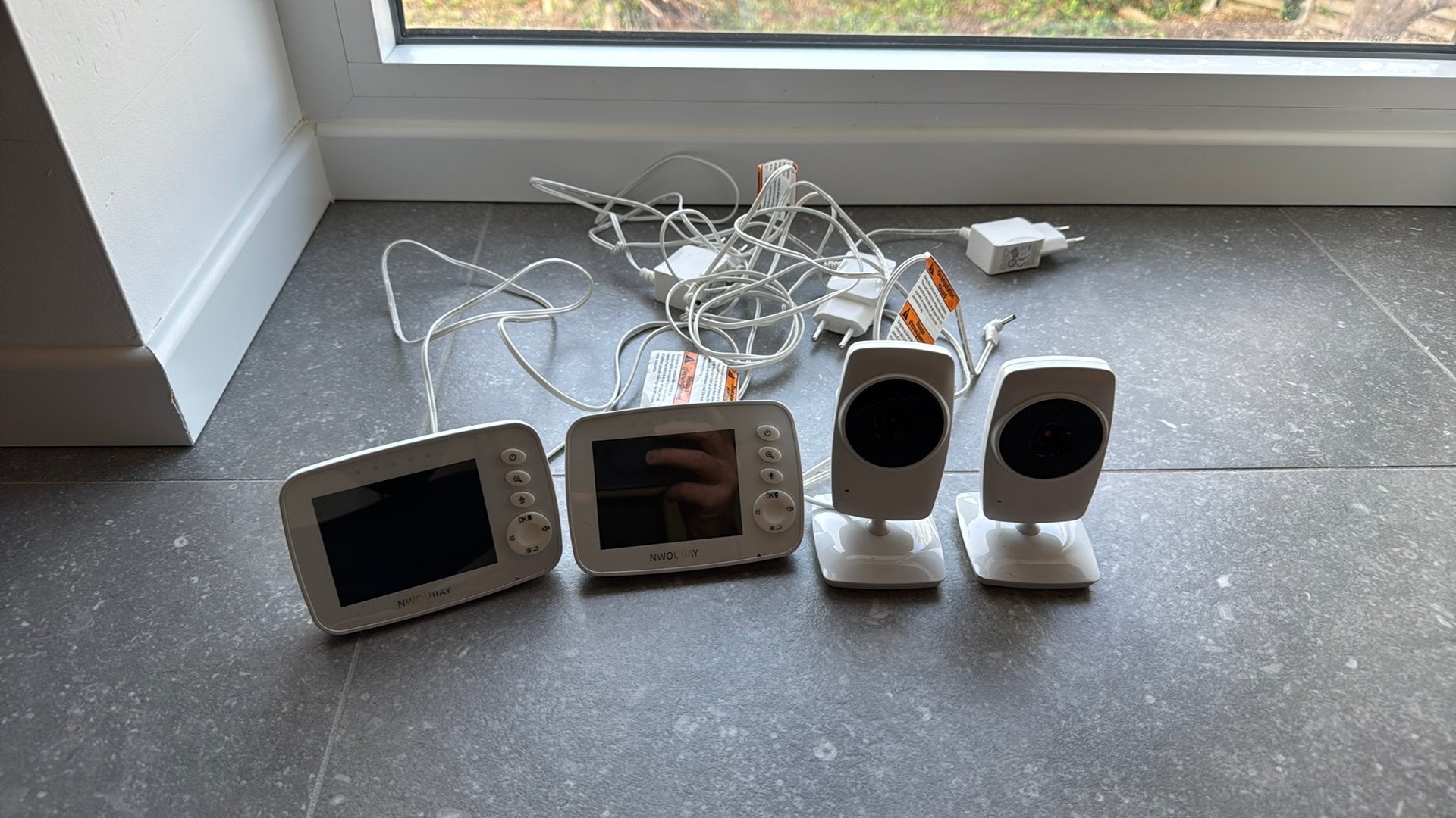 2 Baby Monitor, Enfants & Bébés, Enlèvement, Utilisé, Moins de 100 mètres, Caméra