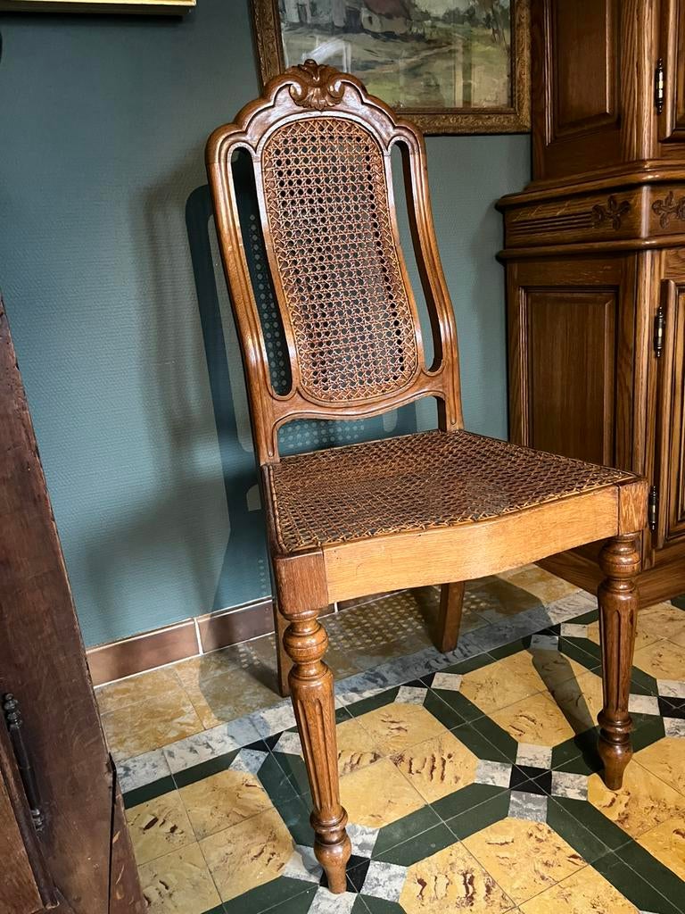 Chaise ancienne de style LOUIS XV, Enlèvement ou Envoi