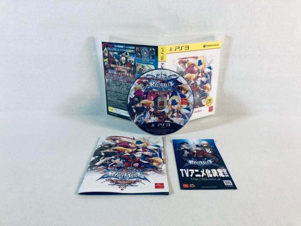 BlazBlue Continuum Shift Extend PS3 JAP volledige game TBE, Games en Spelcomputers, Gebruikt, Vechten, Verzenden, 2 spelers
