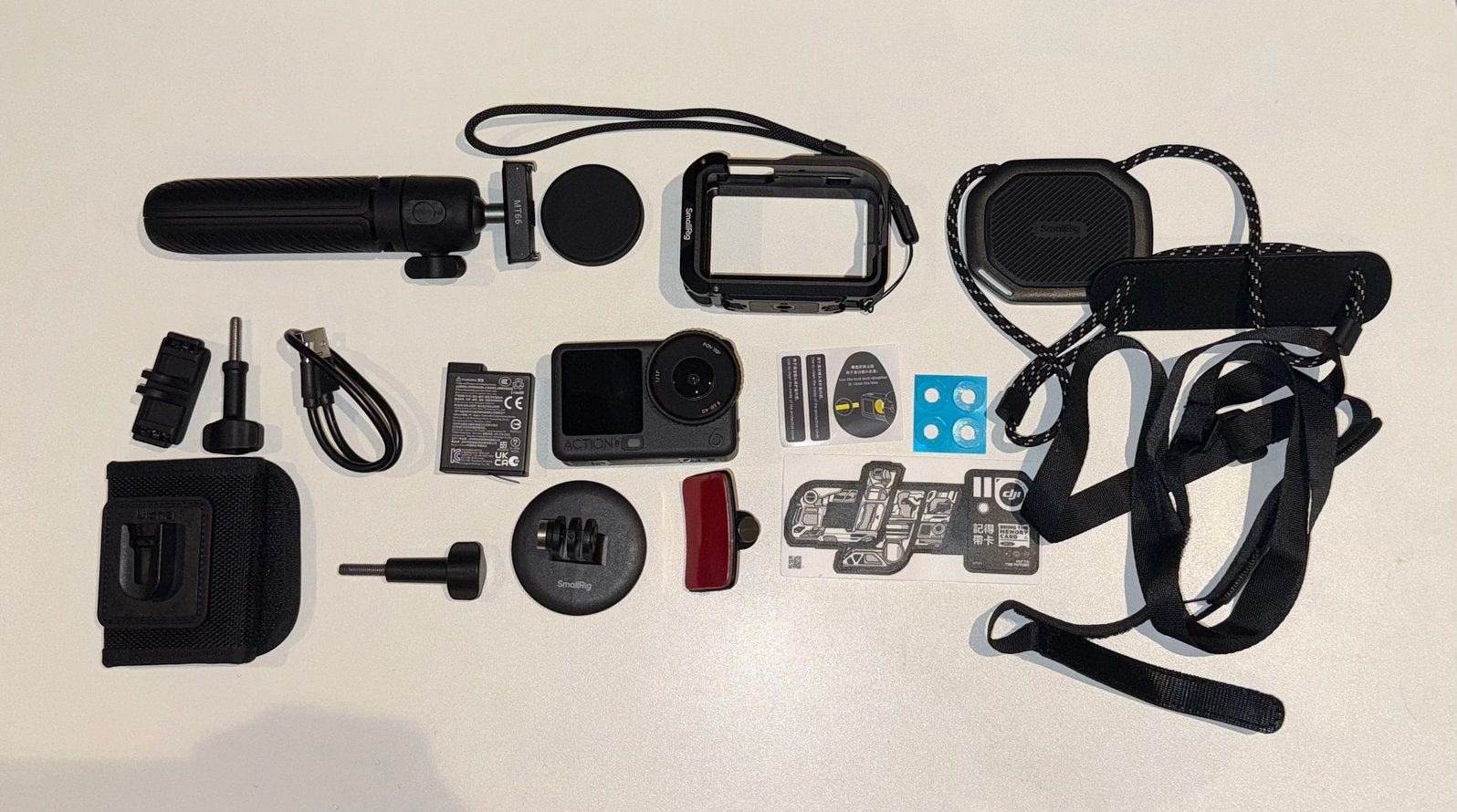DJI Osmo Action 6 Standard Combo + accessoires, Ophalen of Verzenden, Zo goed als nieuw, Overige merken