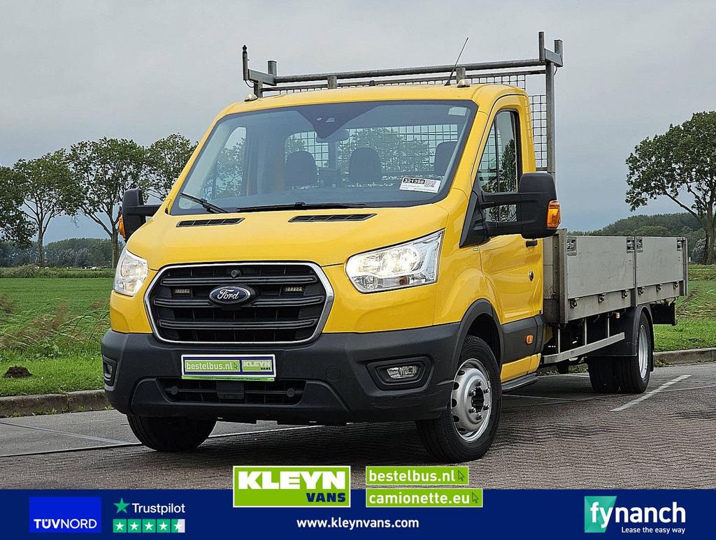 Ford TRANSIT 2.0 Open-Laadbak XXL AC!, Auto's, Overige kleuren, Bedrijf, Ford, Cruise Control