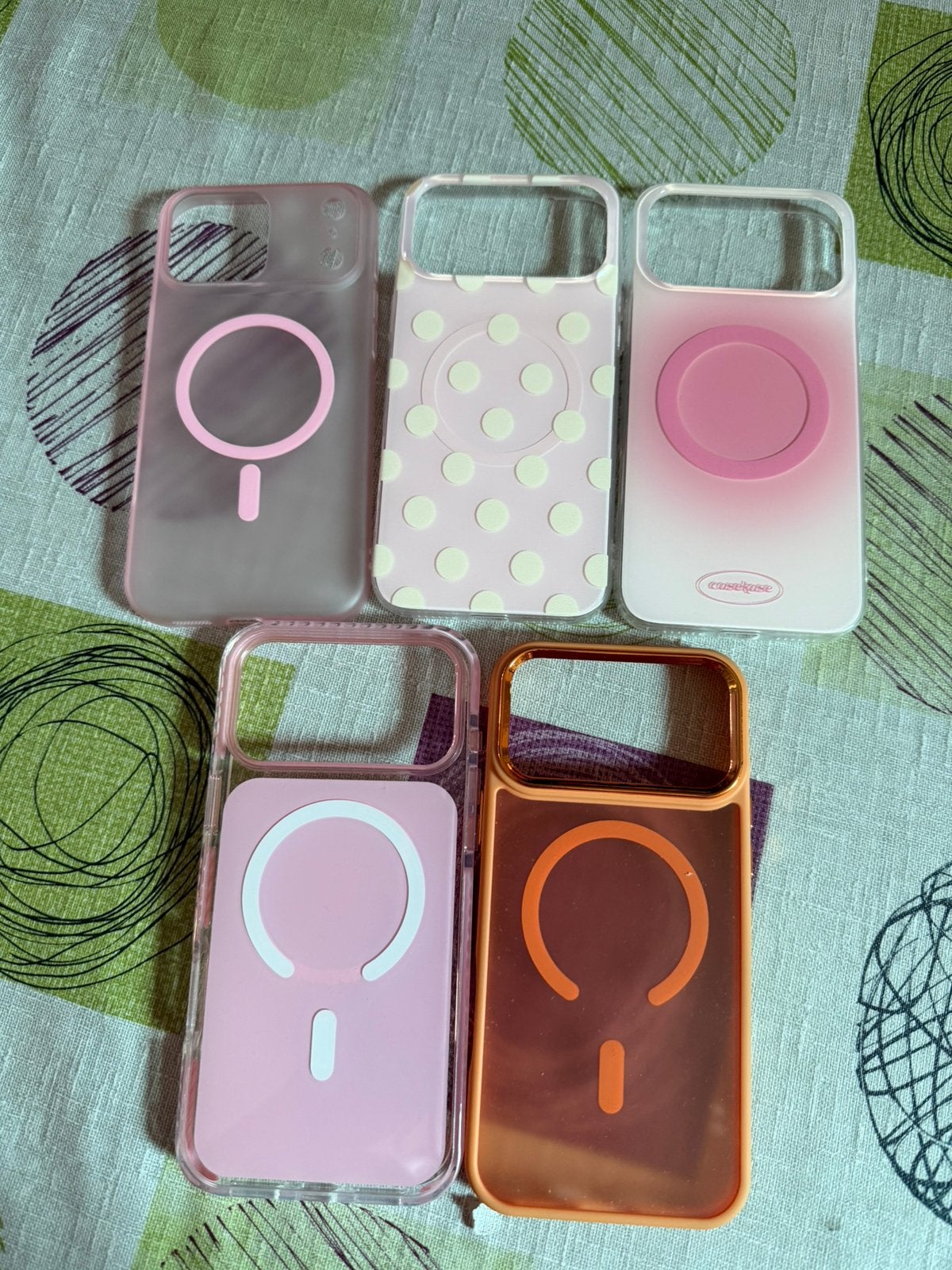 5 covers iphone 17 pro max, Enlèvement ou Envoi, Comme neuf, IPhone 17