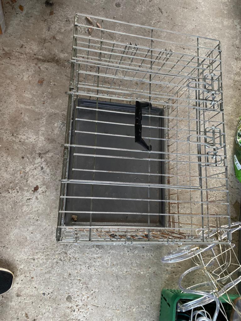 Honden bench, Ophalen, Gebruikt