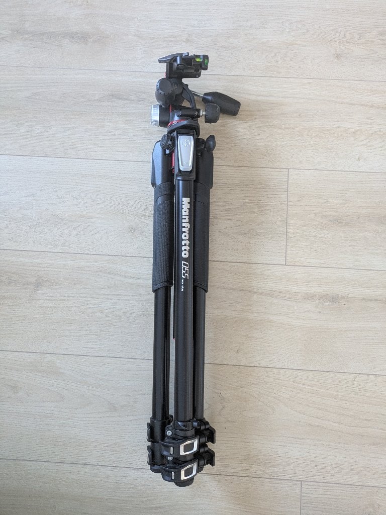 Statief fotografie - Manfrotto, Audio, Tv en Foto, Ophalen, 3-assige stabilisatie, Nieuw, Driepoot