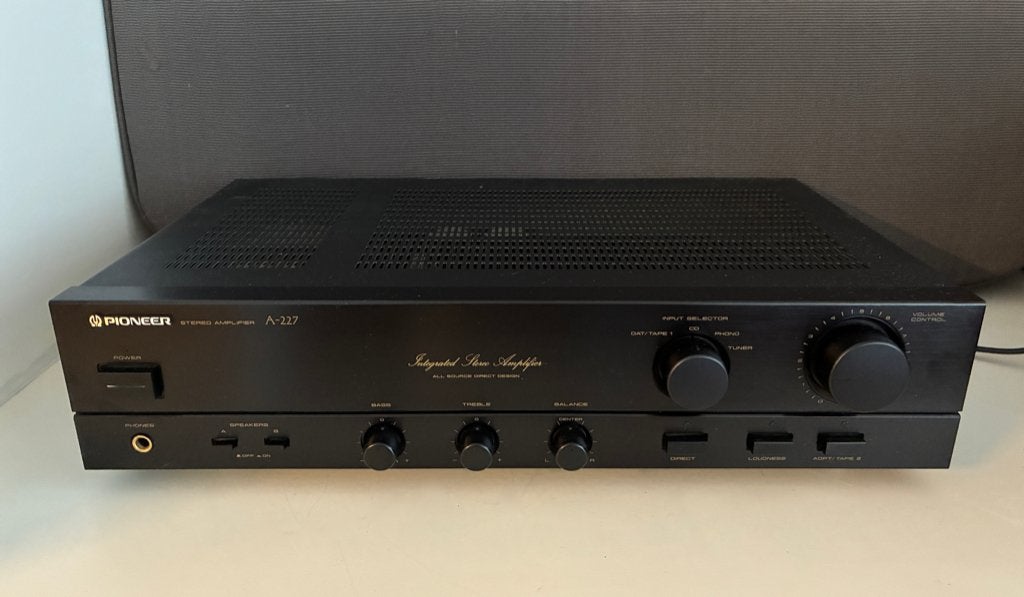 Pioneer Versterker met Phono aansluiting, Audio, Tv en Foto, Versterkers en Ontvangers, Gebruikt, Stereo, Pioneer, Ophalen