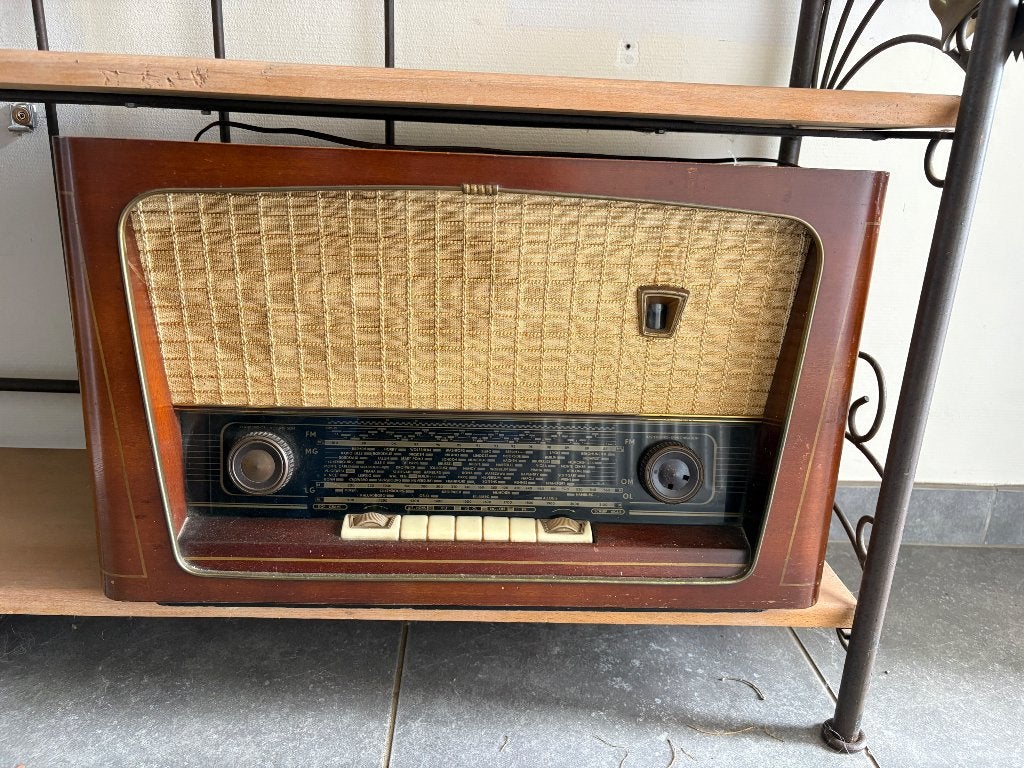 Antieke radio, Ophalen, Niet werkend, Radio