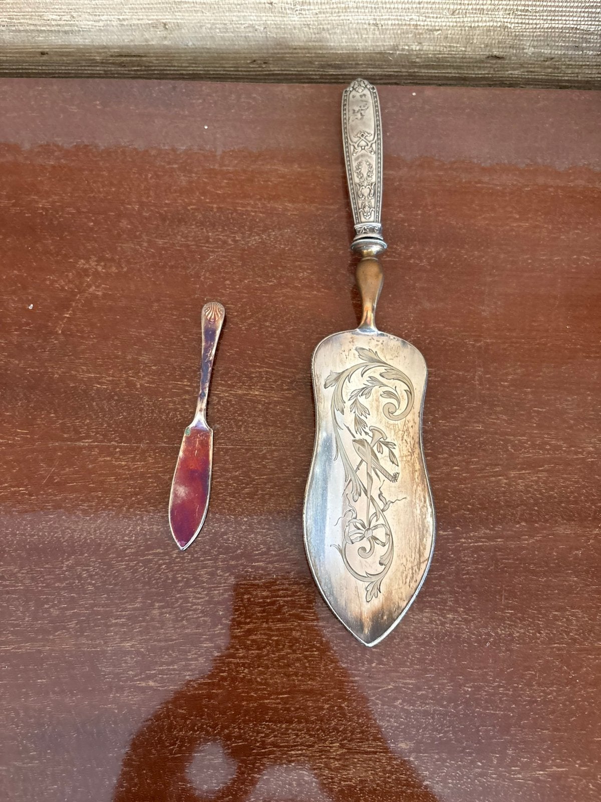 Antieke taartschep, Antiek en Kunst, Ophalen of Verzenden