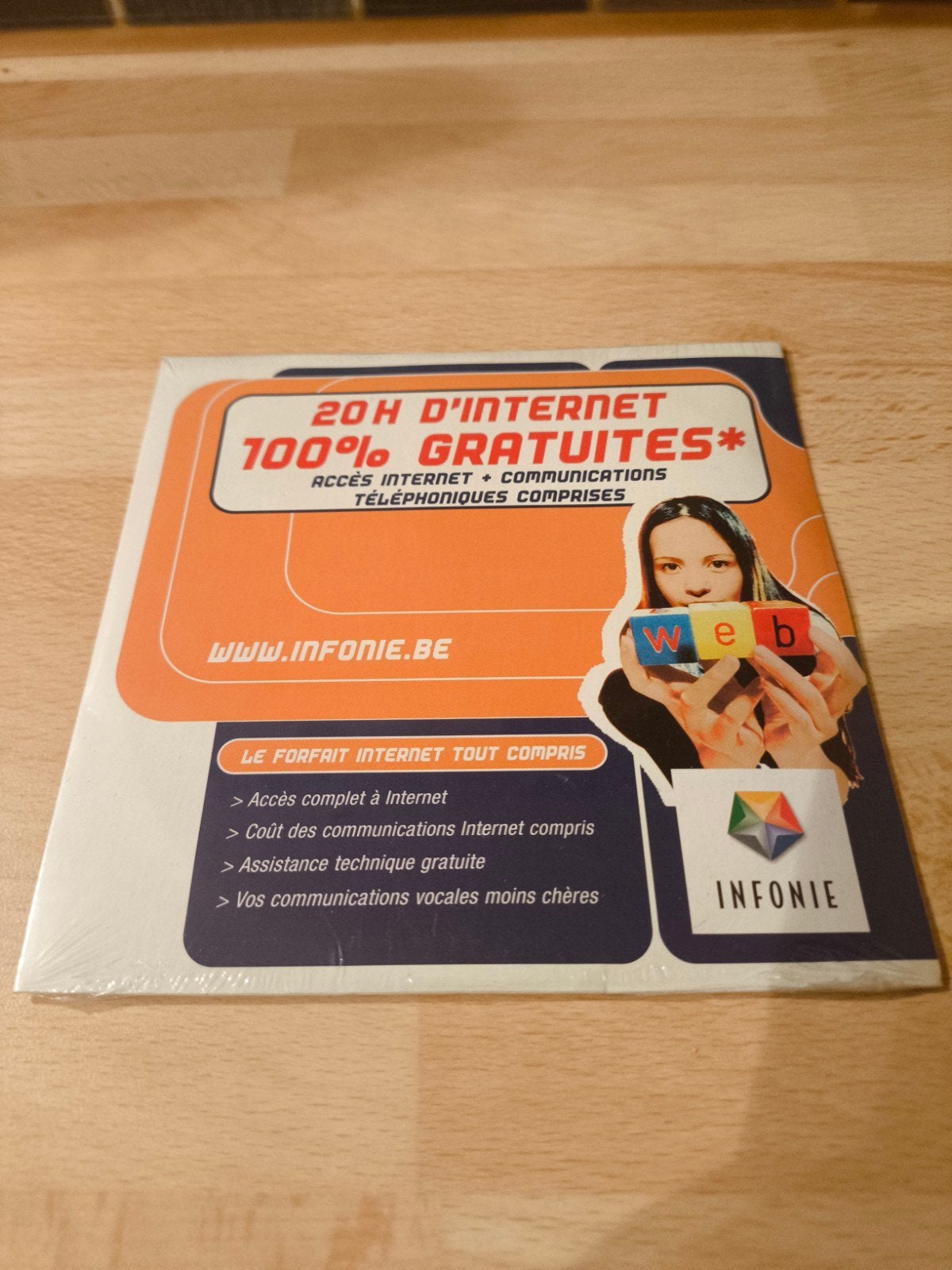 cd vintage accès internet !, Informatique & Logiciels, Enlèvement