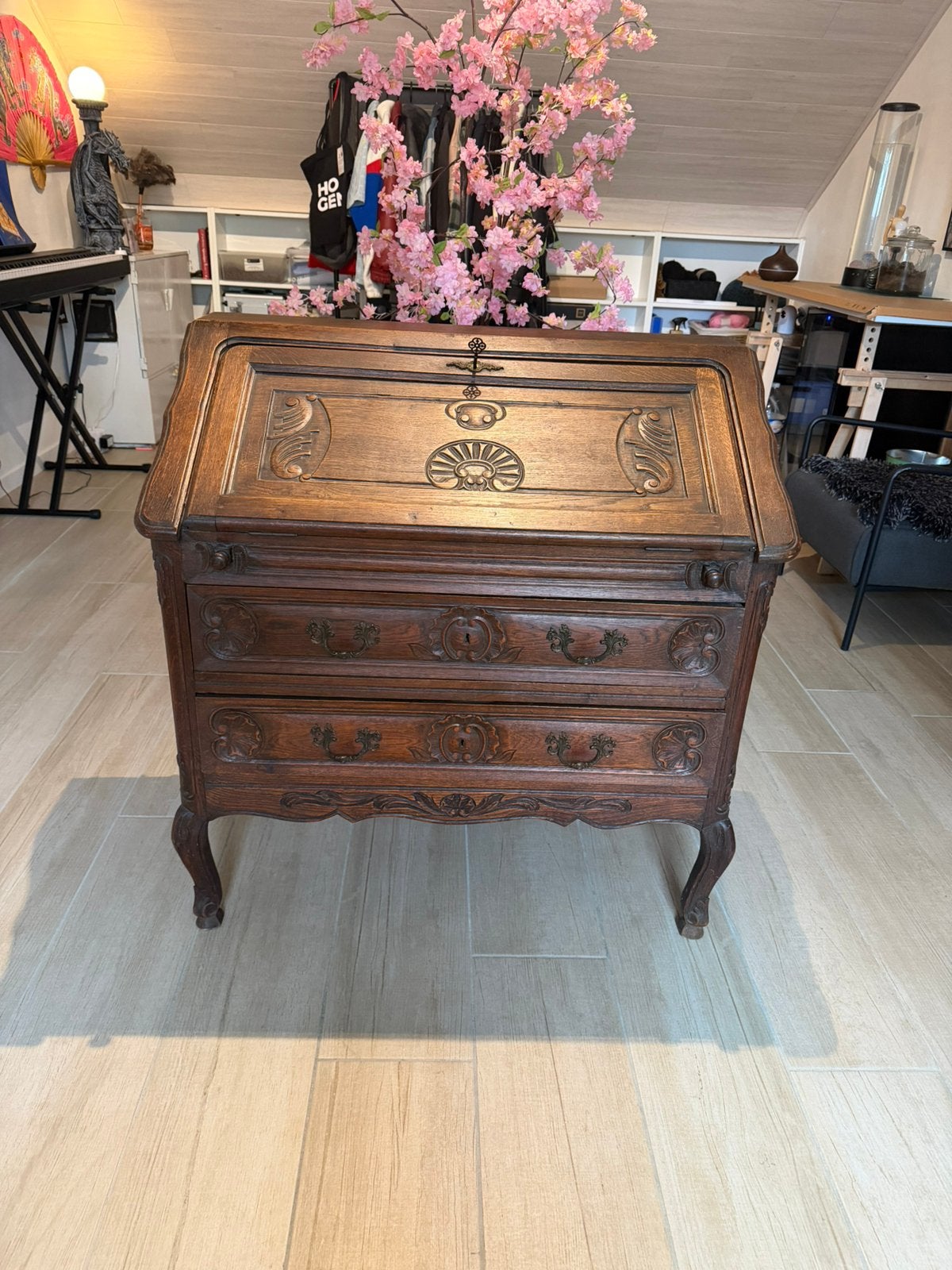 secretaire / klepbureau, Ophalen, Gebruikt