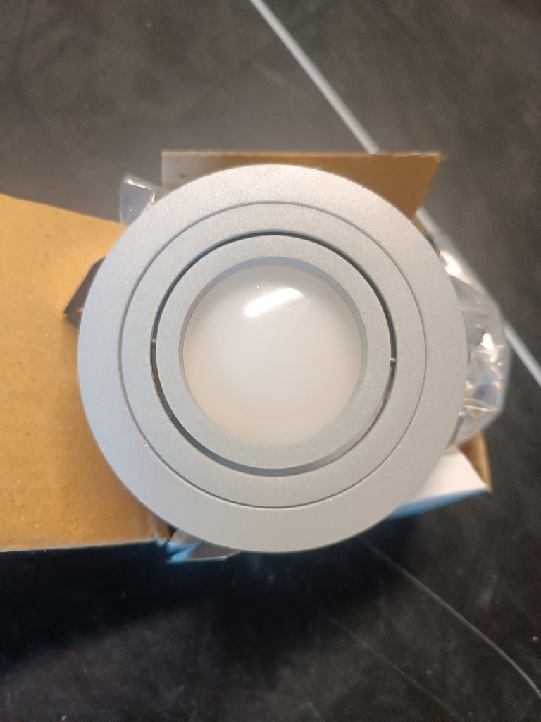LOT Nouveaux spots encastrés RÉGLABLES avec LED 230V GU10, Enlèvement ou Envoi, Neuf, LED, GU10