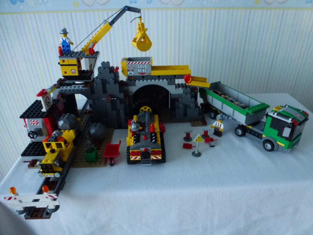 Lego City Mining 4204 La mine, City, Enlèvement ou Envoi, Lego, Ensemble complet