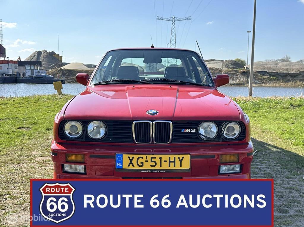 BMW M3 | 1989 | Route 66 Auctions, Auto's, Zwart, Bedrijf, Handgeschakeld, Overige carrosserie