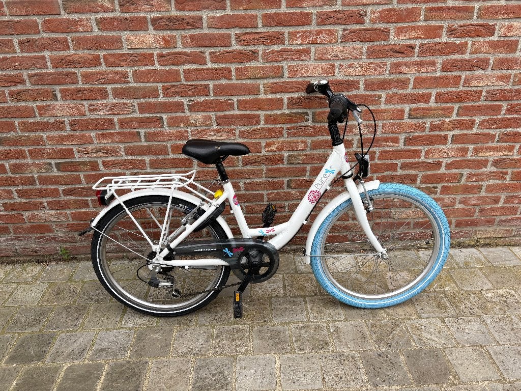 meisjesfiets, Vélos & Vélomoteurs, Vélos | Filles, Vitesses, Frein sur jante, 20 pouces, Enlèvement