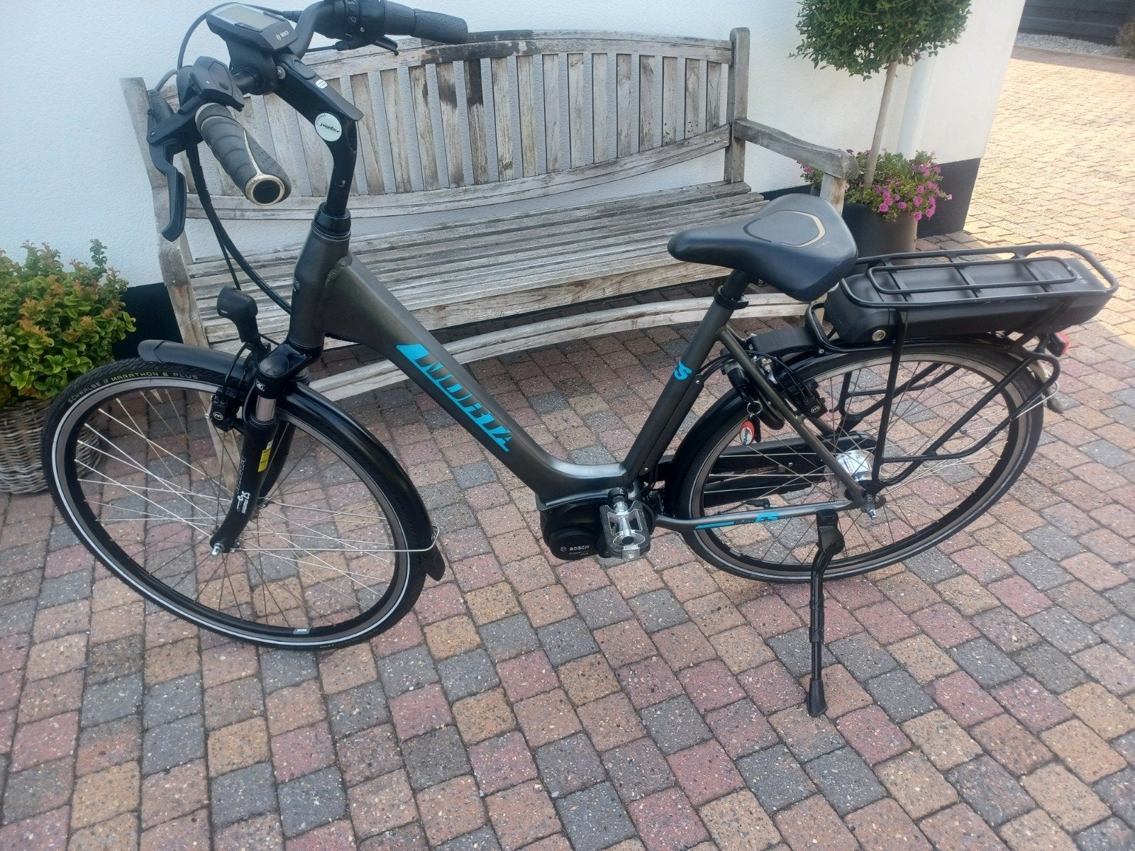 norta B 2.400 bosch middenmotor, Fietsen en Brommers, 51 tot 55 cm, Ophalen, Zo goed als nieuw, 50 km per accu of meer
