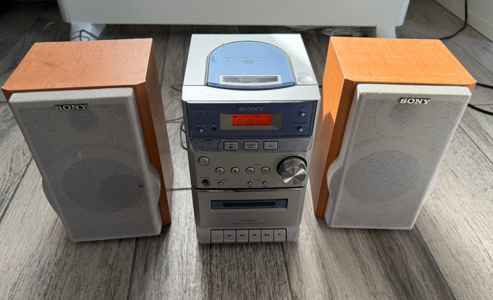 Chaine hifi Sony - radio cd, Enlèvement ou Envoi, Micro chaîne, Lecteur CD, Utilisé