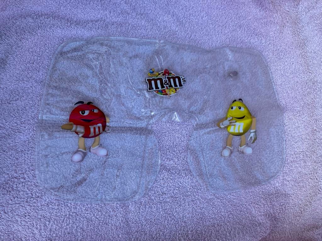 Opblaasbare neksteun hoofdkussen M&M chocolade, Jongen of Meisje, One size, Nieuw, Ophalen of Verzenden