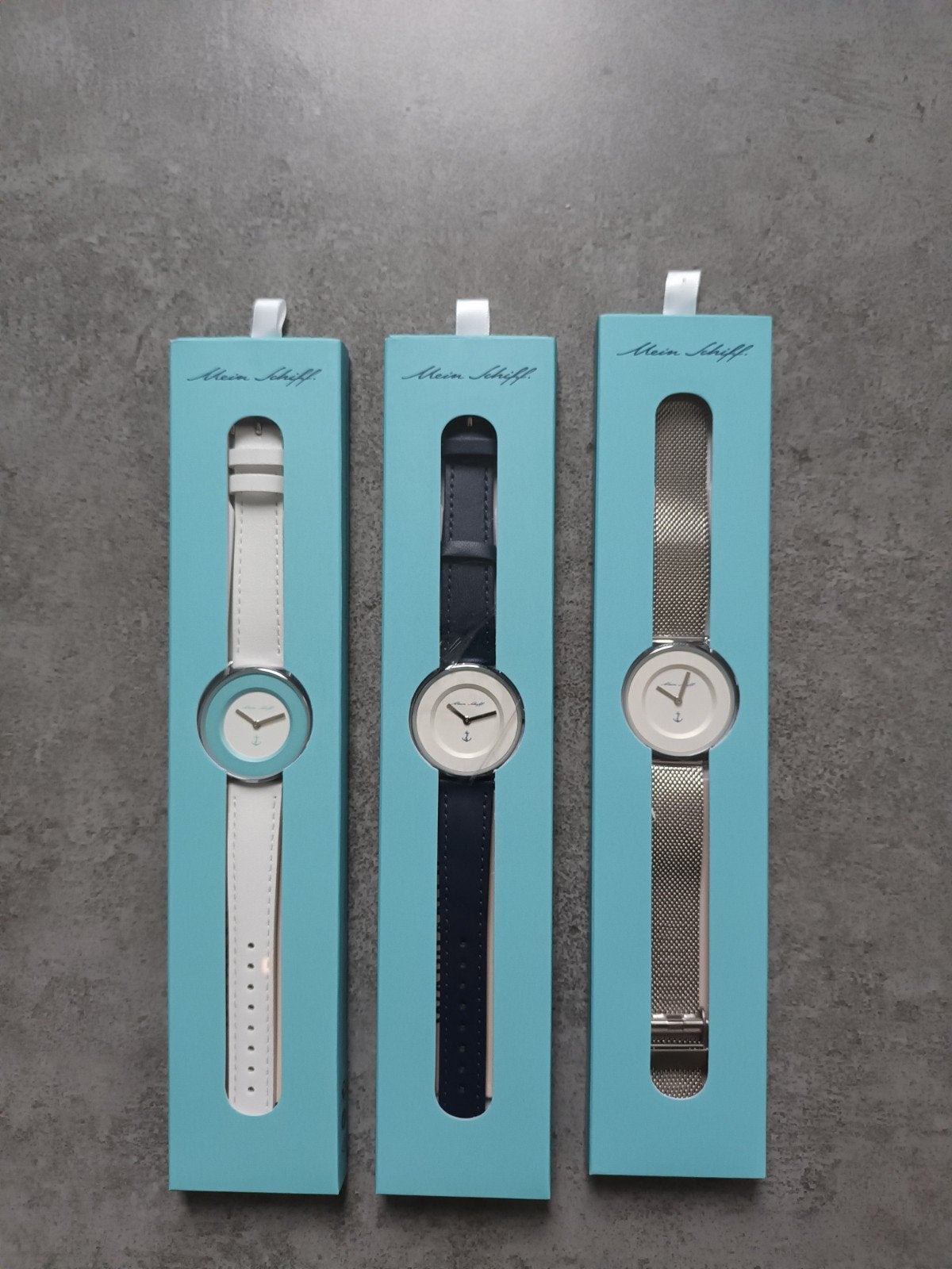 dameshorloges, Mein Schiff, Handtassen en Accessoires, Horloges | Dames, Ophalen, Leer