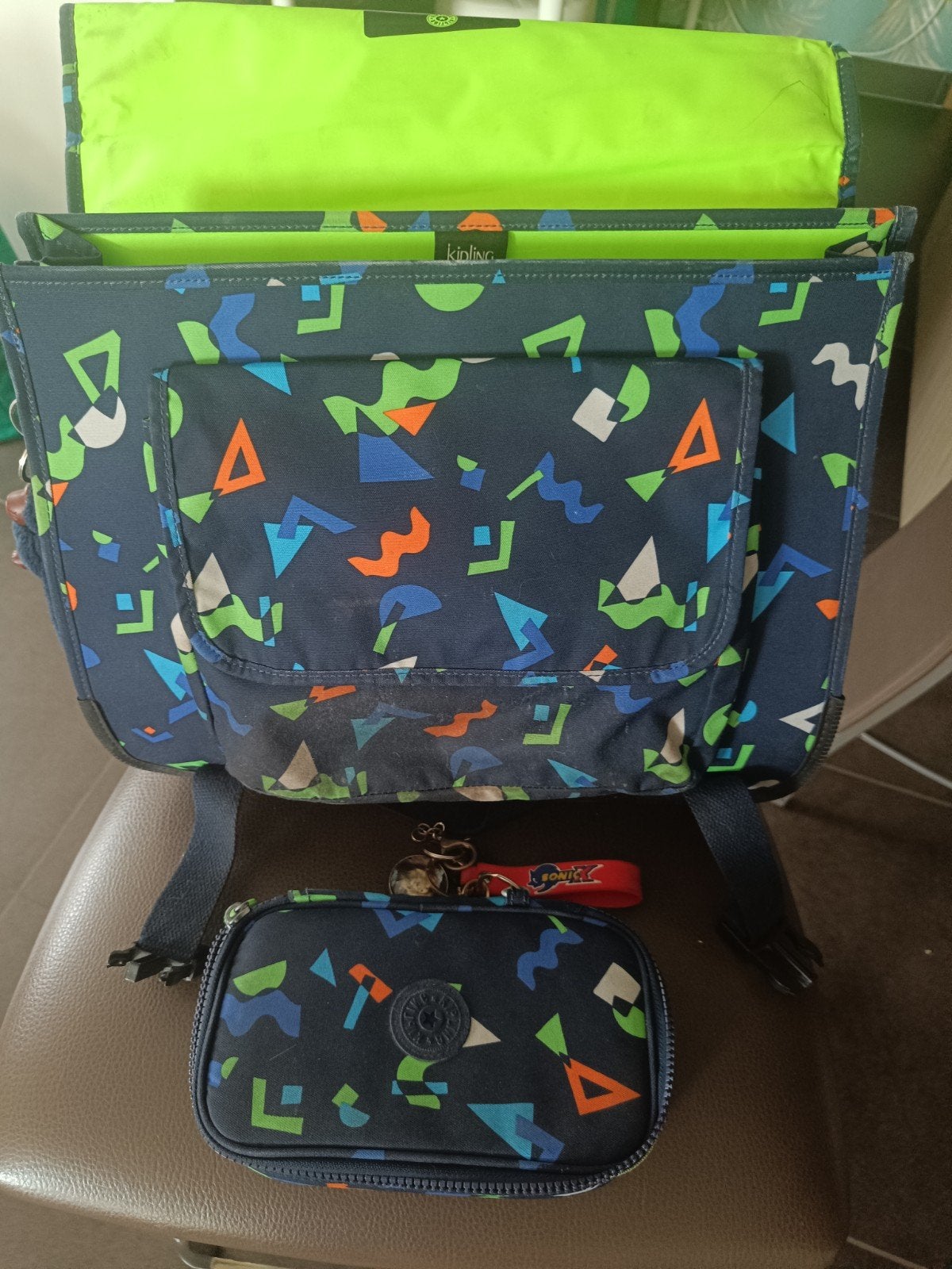 Boekentas Kipling, Ophalen, Gebruikt, Rugtas