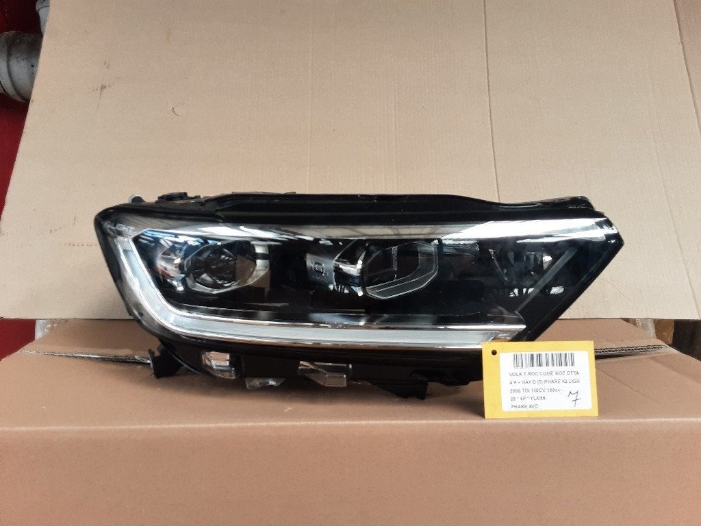 PHARE / OPTIQUE AVANT DROIT T-Roc I (2GA941036AK), Autos : Pièces & Accessoires, Éclairage, Volkswagen, Mevr. I. Hauben, Utilisé