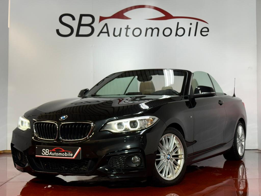 BMW 220 d Cabriolet PACK M INT/EXT //BI-XENON//GARANTIE//, Auto's, BMW, 4 zetels, 1995 cc, 4 cilinders, Zwart