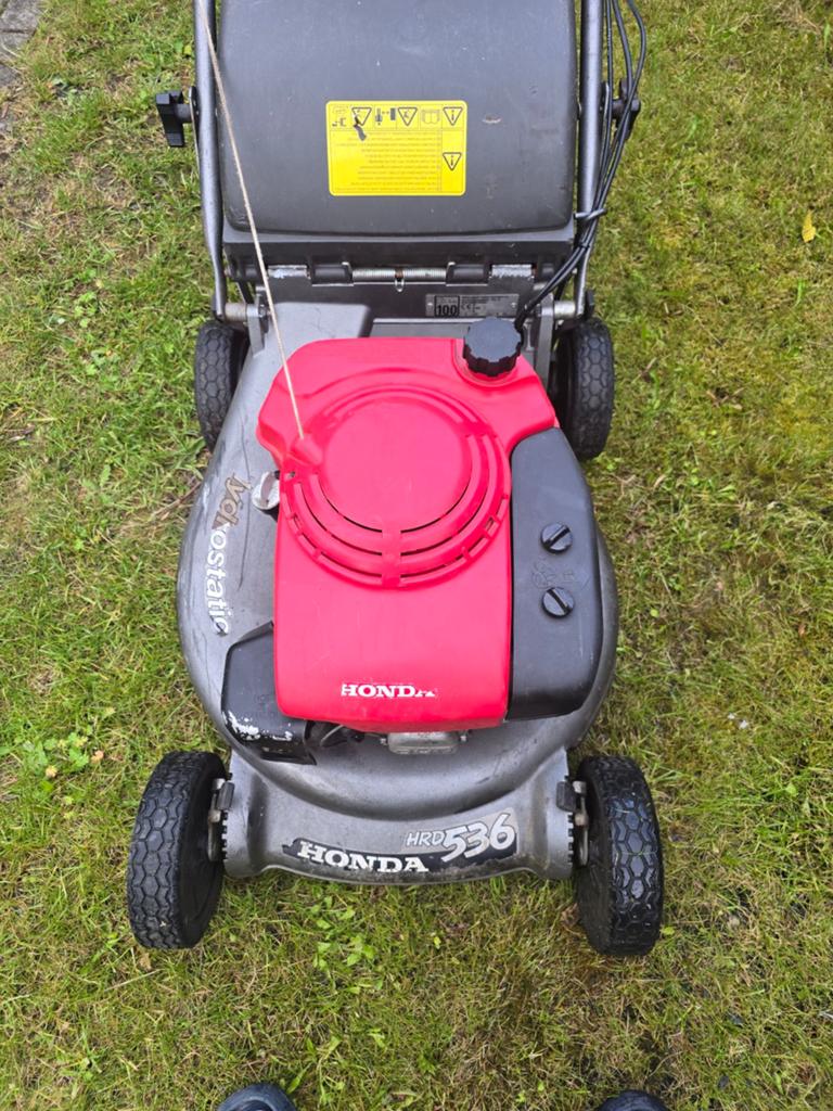 Grasmaaier honda hrd 536, Tuin en Terras, Ophalen