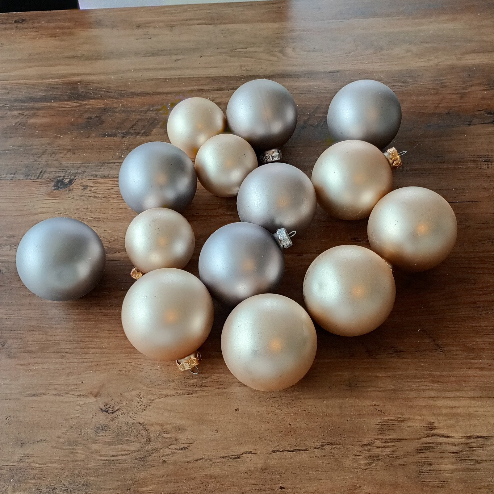 14 kerstballen, samen 3€, Ophalen