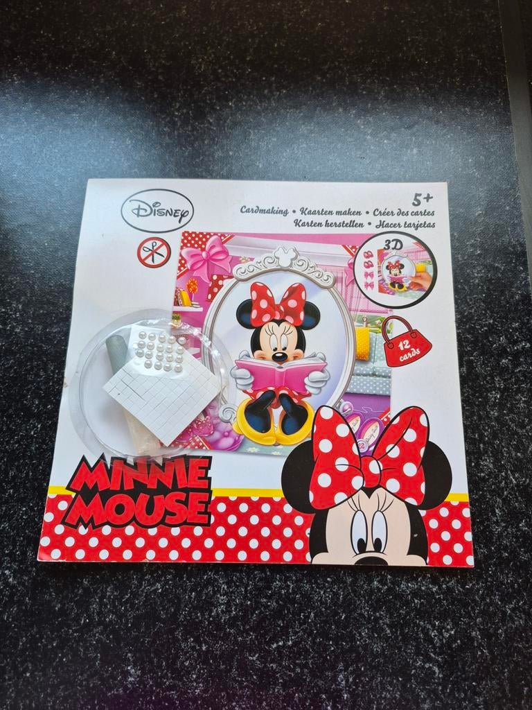 Kaarten maken met Minnie Mouse, Ophalen of Verzenden