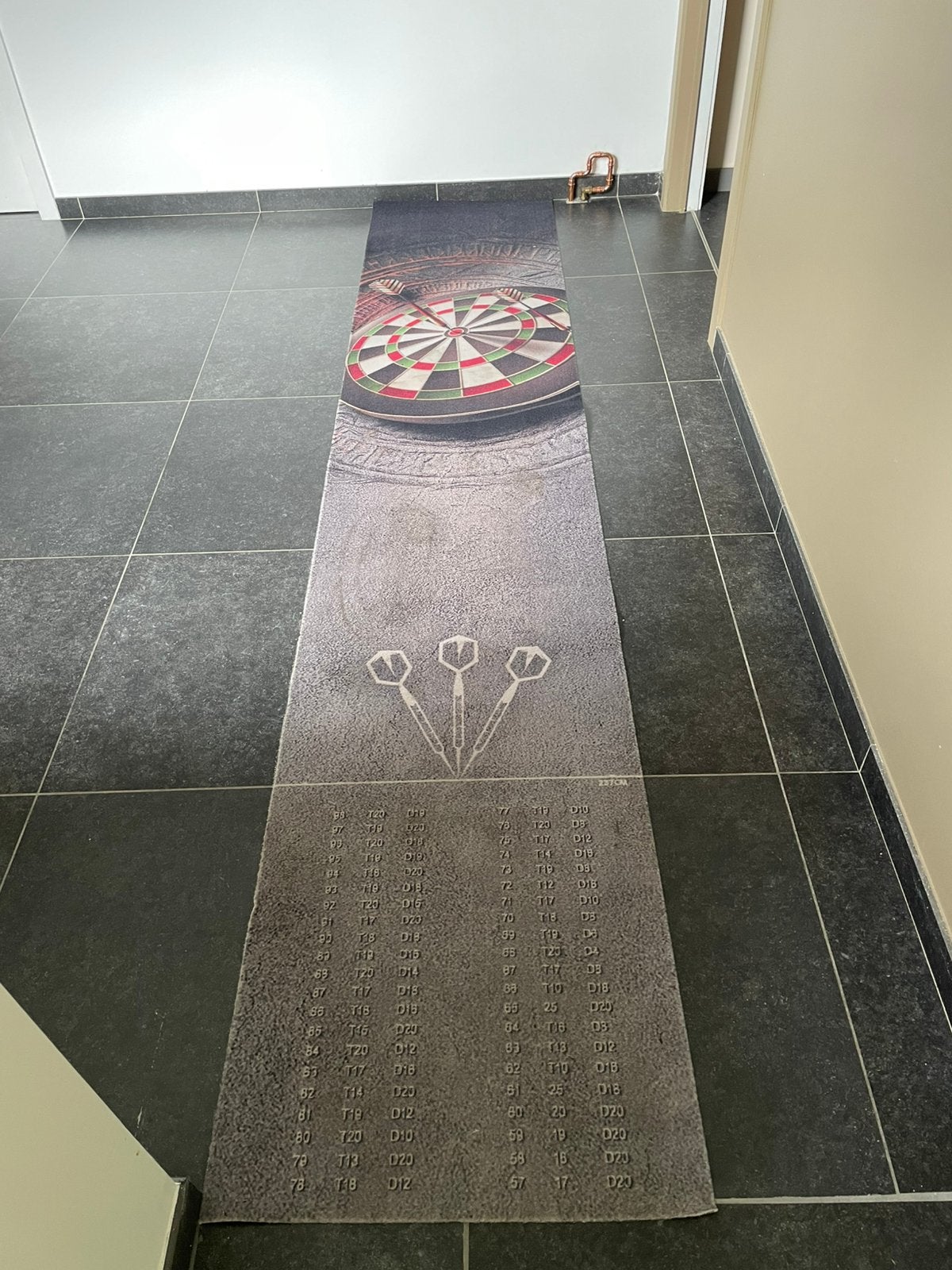 Darts mat, Sport en Fitness, Darts, Ophalen, Gebruikt