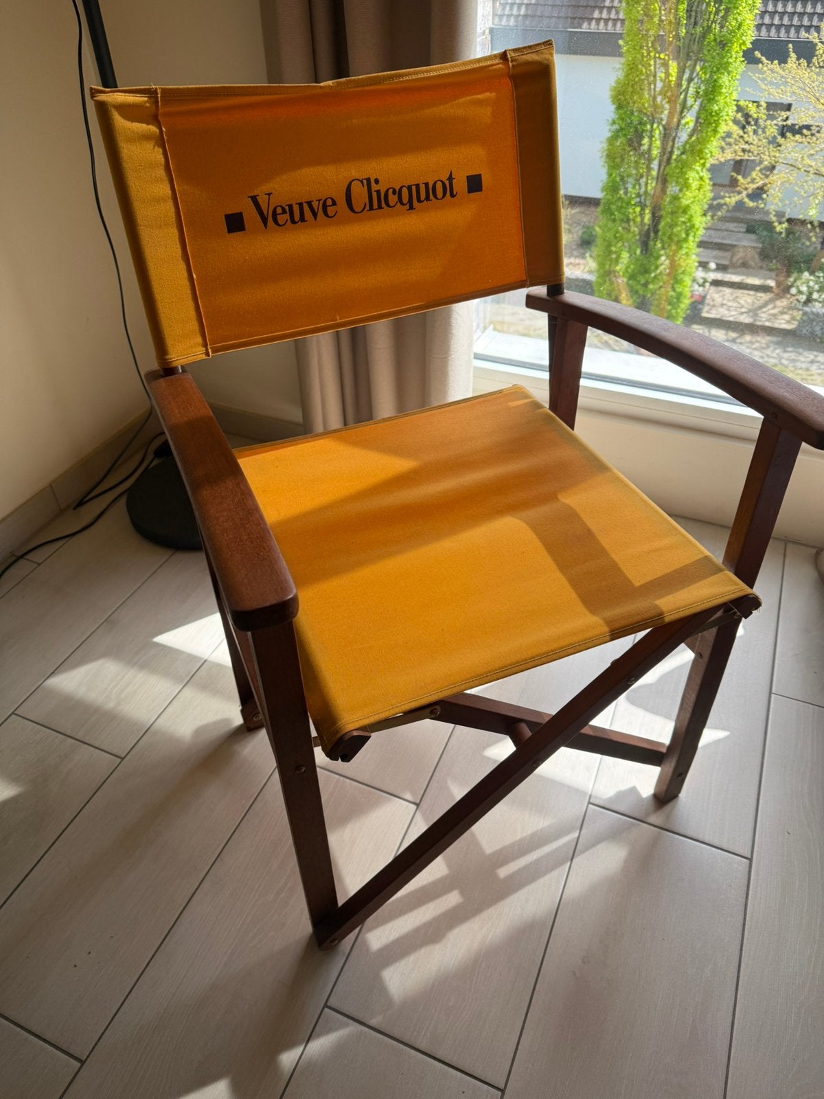 Chaise pliante originale et unique vueve cliquot, Enlèvement ou Envoi