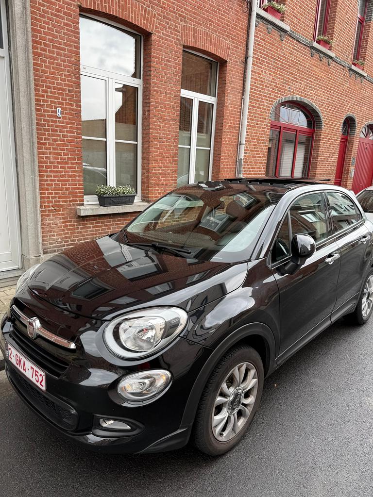 fiat 500x 2017, Autos, Fiat, 500X, Toit ouvrant, Sièges chauffants, Volant chauffant, Essence, Euro 6, 5 portes, Automatique, Noir