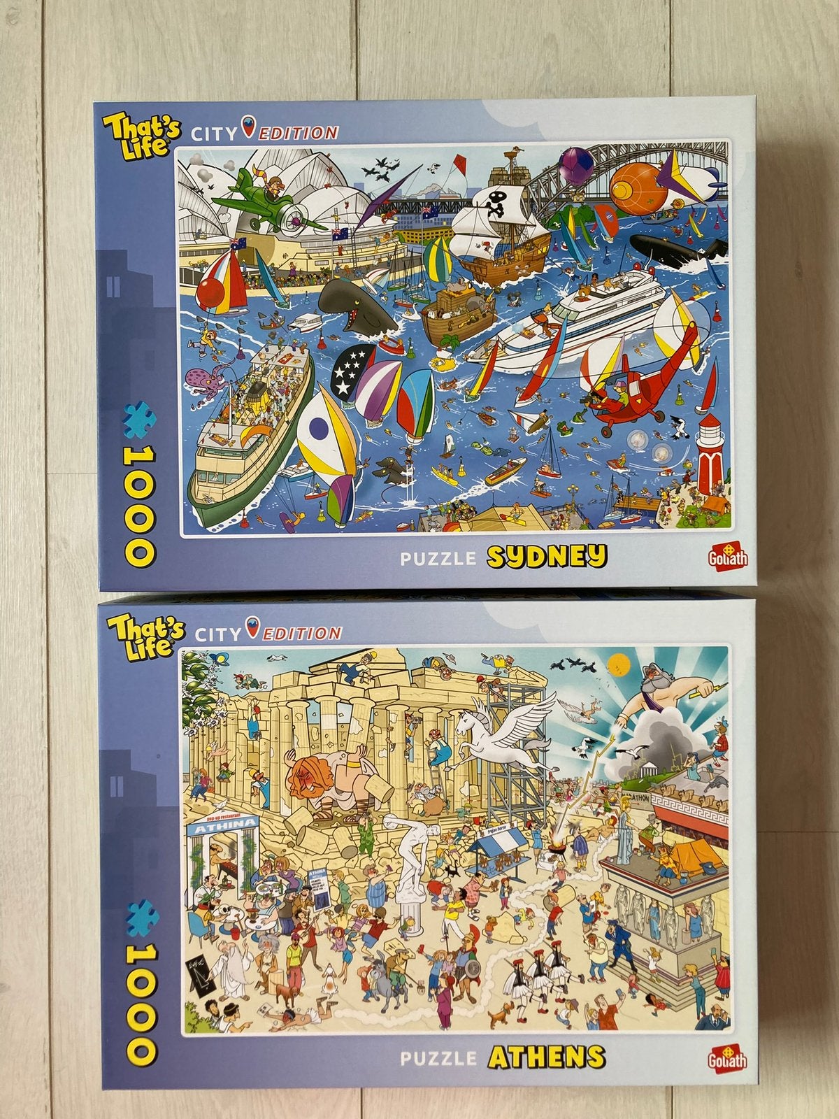 Puzzels That’s Life City, Hobby & Loisirs créatifs, Sport cérébral & Puzzles, Enlèvement, Comme neuf