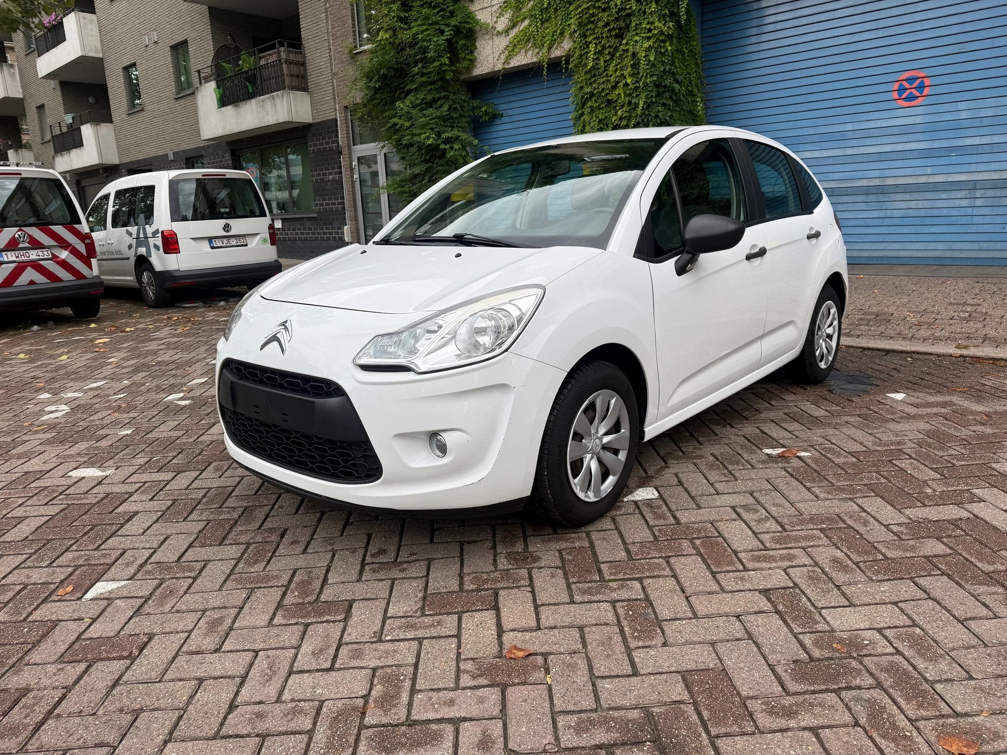 CITROËN C3 / 1.1 BENZINE / 1STE EIGENAAR / LEZ OK, Euro 5, Stof, Wit, Bedrijf