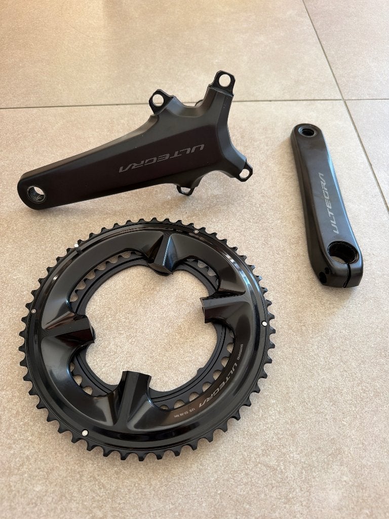 Shimano Ultegra FC-R8100 crankstel 170mm 52/36T 12-speed, Fietsen en Brommers, Fietsonderdelen, Ophalen, Zo goed als nieuw, Crankstel of Pedalen