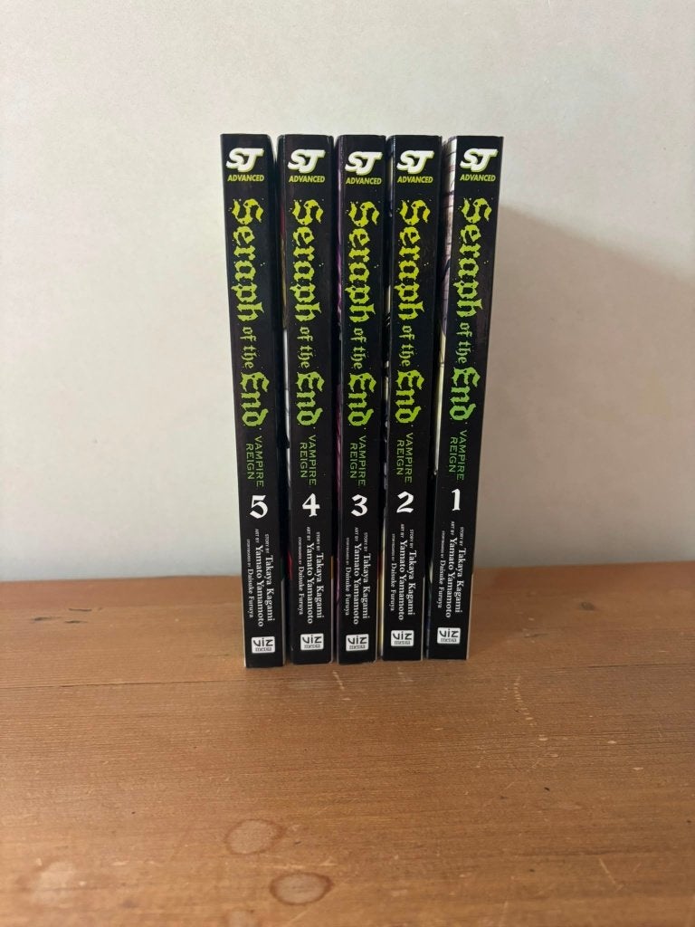 Seraph of the end manga, Boeken, Meerdere comics, Ophalen of Verzenden, Zo goed als nieuw