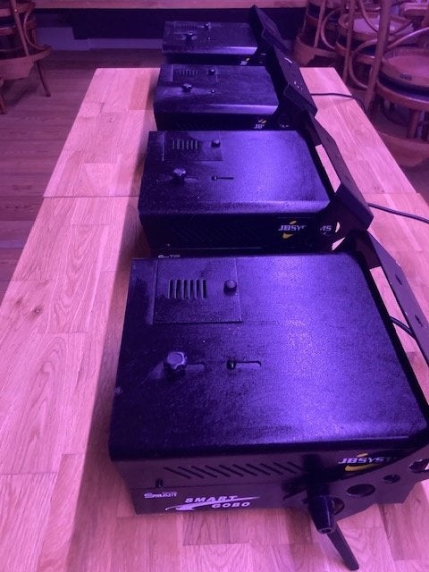 4x JBSystems smart gobo, Enlèvement, Comme neuf, Lumières, Commande sonore